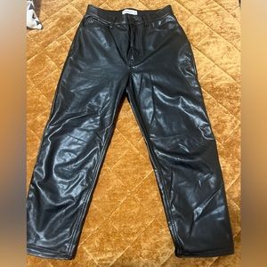 COPY - Faux leather jeans